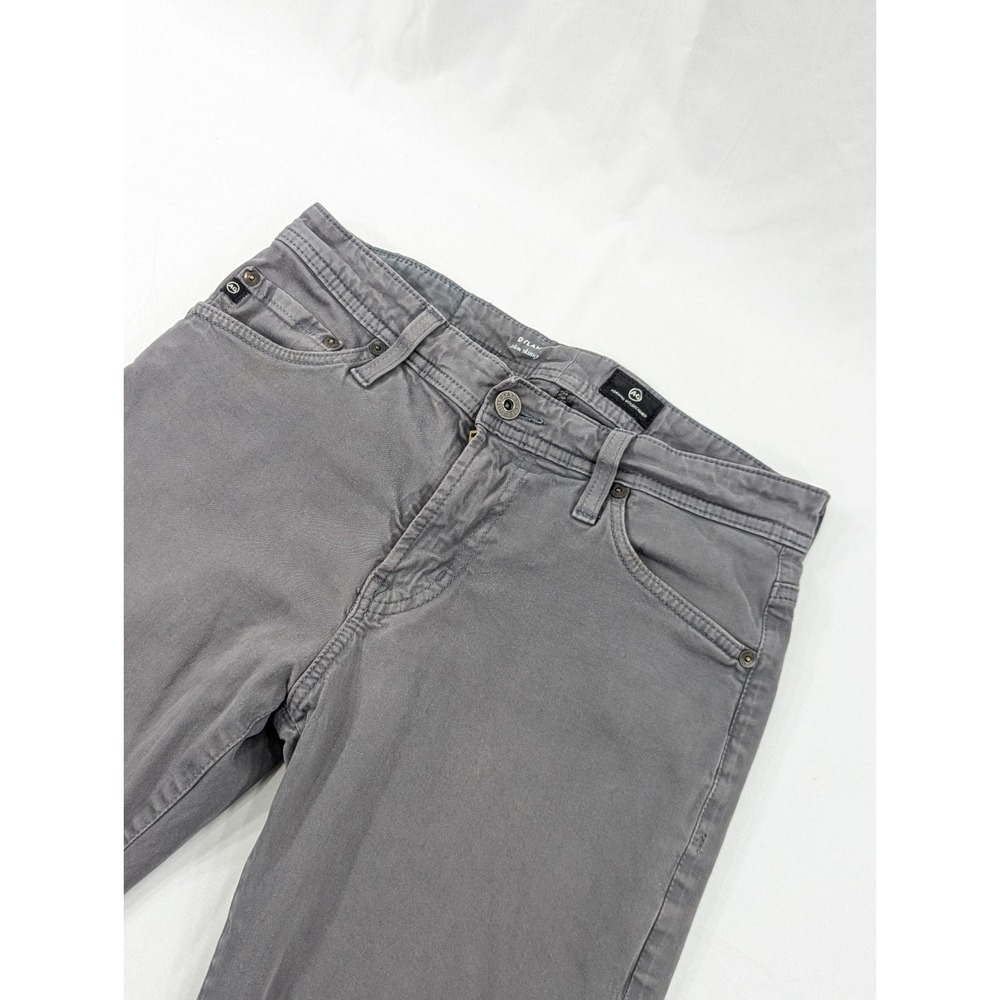 AG Adriano Goldschmied Dylan Slim Skinny Fit Jeans Mens 28x30 (30x32 Tag) Gray